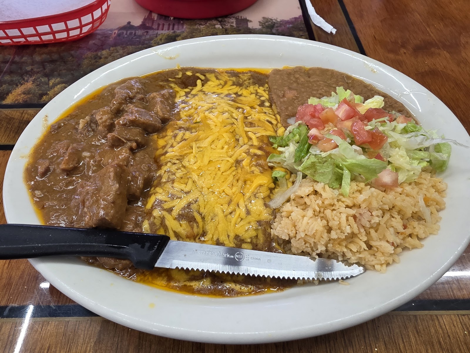 Fresh Mexican dishes at Yorky's Taco House
