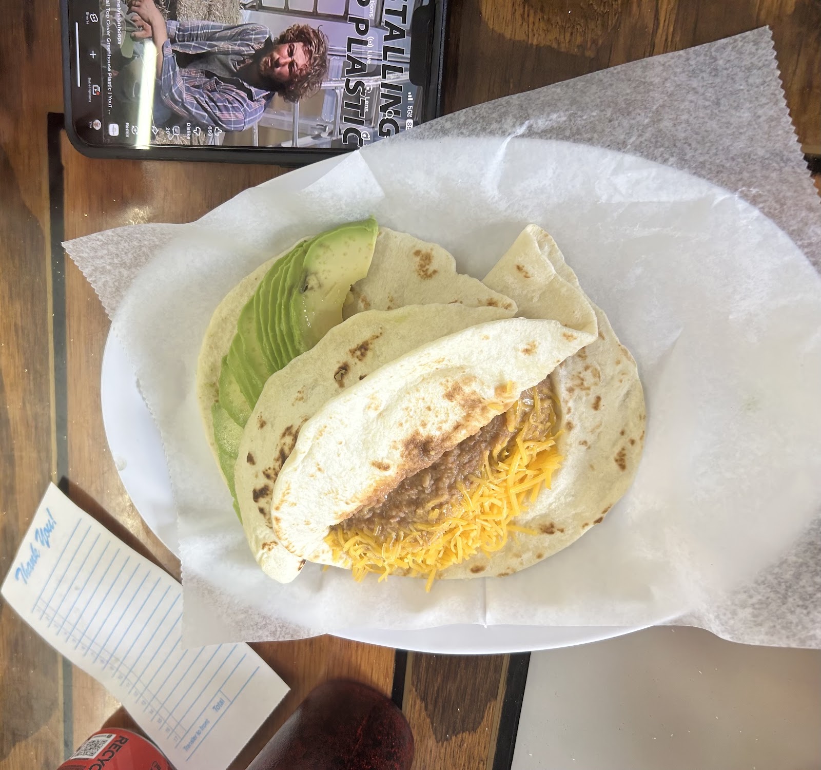 Yorky's Taco House food